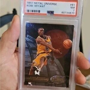 1997 Metal Universe Kobe Bryant #81 PSA 7 NR-Mint LOS ANGELES LAKERS new